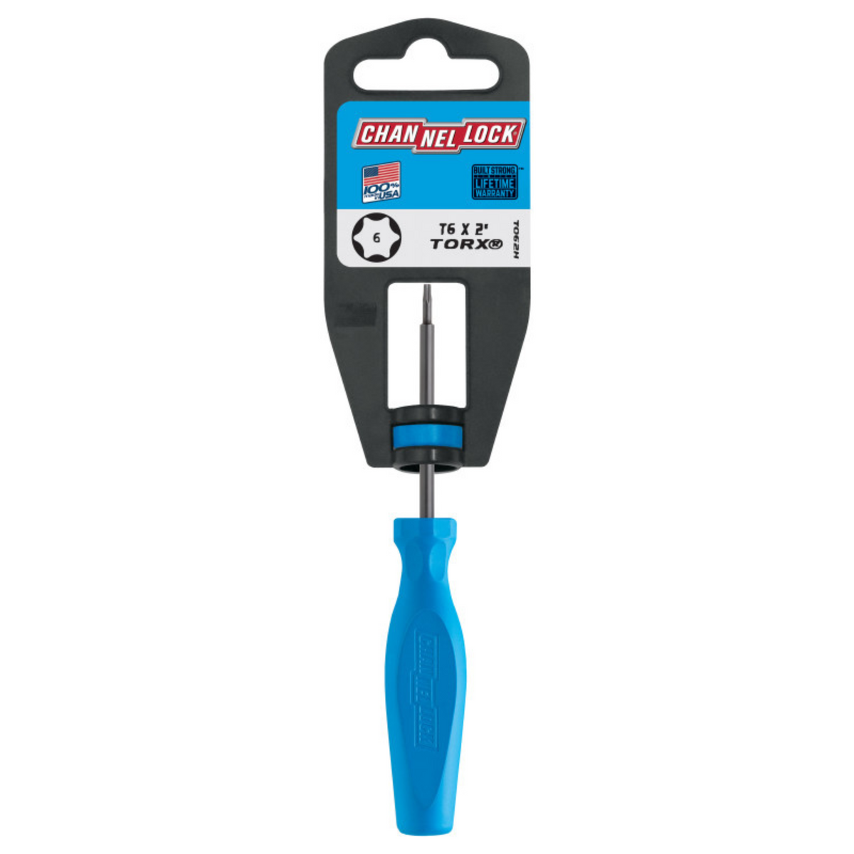 Channellock TORX T6 X 2-inch Professional Screwdriver - Ridge Toolbox