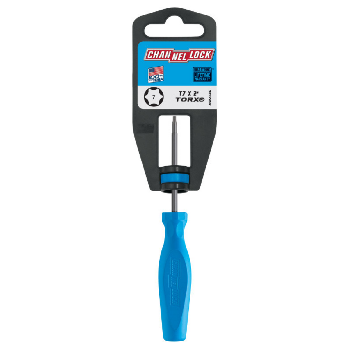 Channellock TORX T7 X 2-inch Professional Screwdriver - Ridge Toolbox
