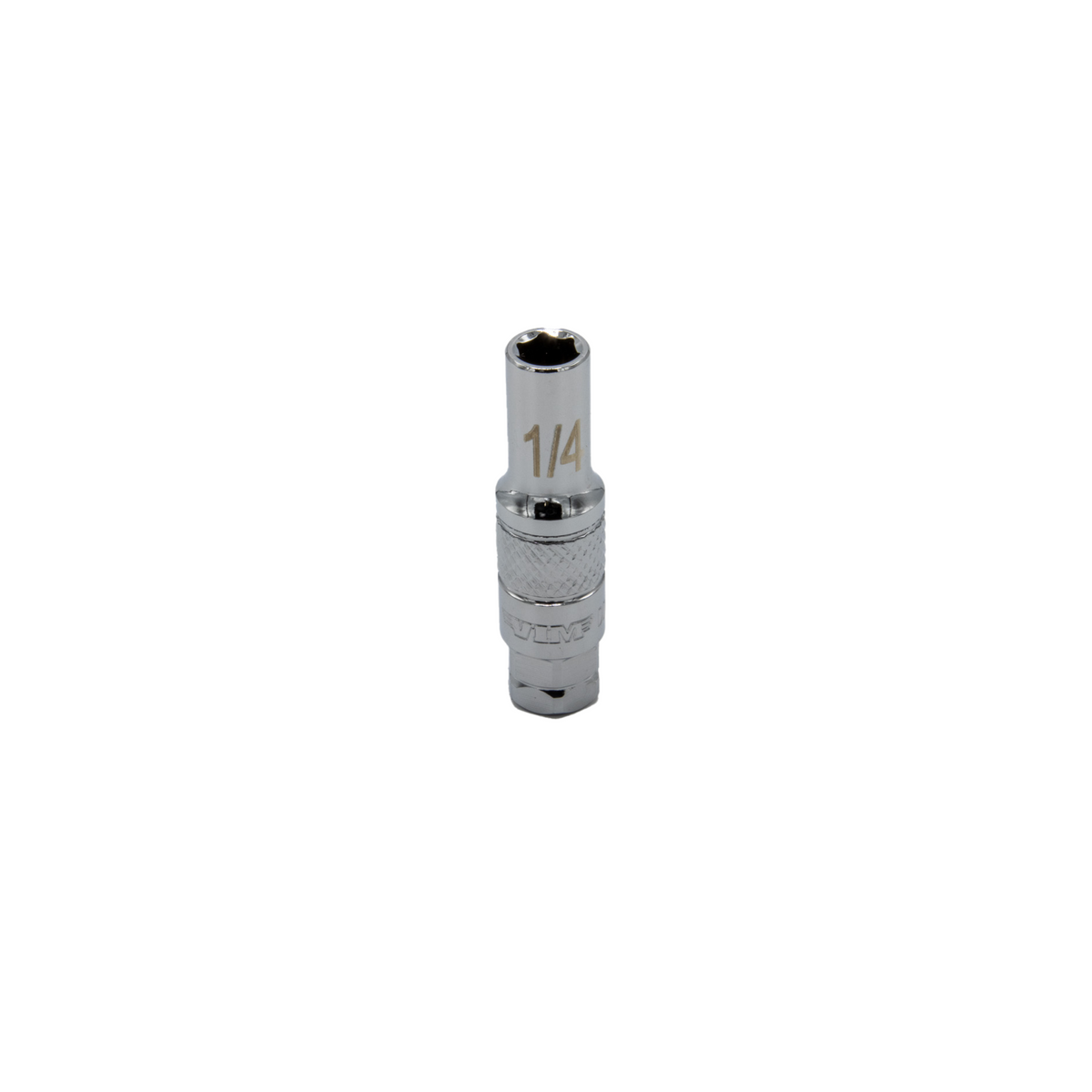 VIM Tools - Dual Drive Deep SAE Socket Set – 1/4" Square Drive, 11mm & 13mm Hex Outer Drive (1/4" - 9/16")