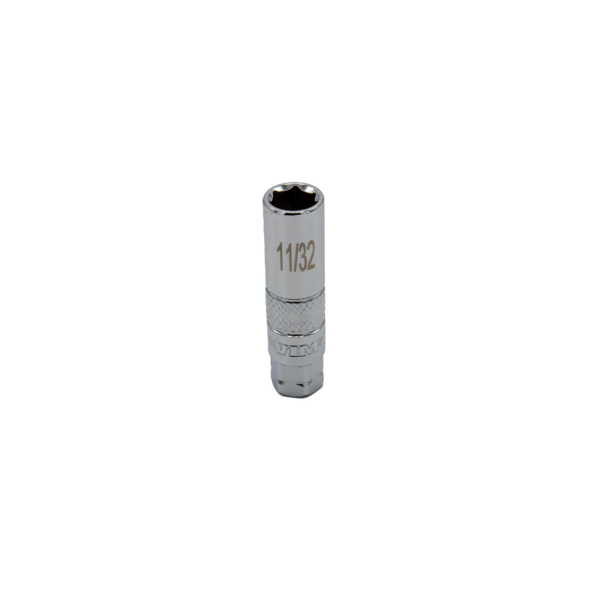 VIM Tools - Dual Drive Deep SAE Socket Set – 1/4" Square Drive, 11mm & 13mm Hex Outer Drive (1/4" - 9/16")