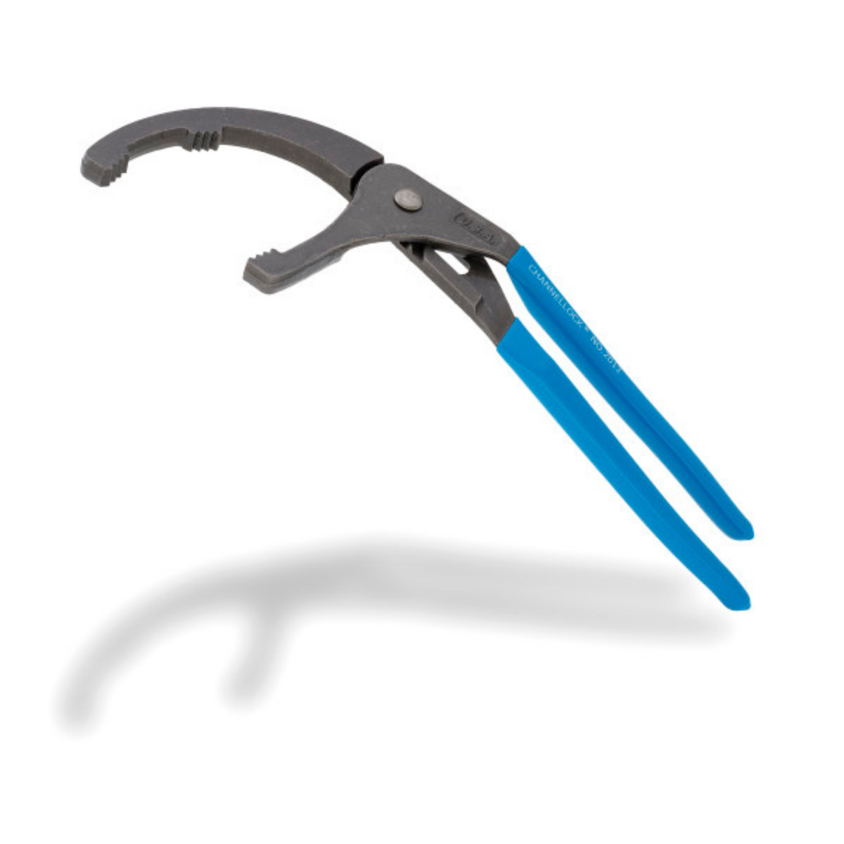 Channellock 12-Inch Oil Filter/PVC Angled Head Pliers - Maximum Grip & Access