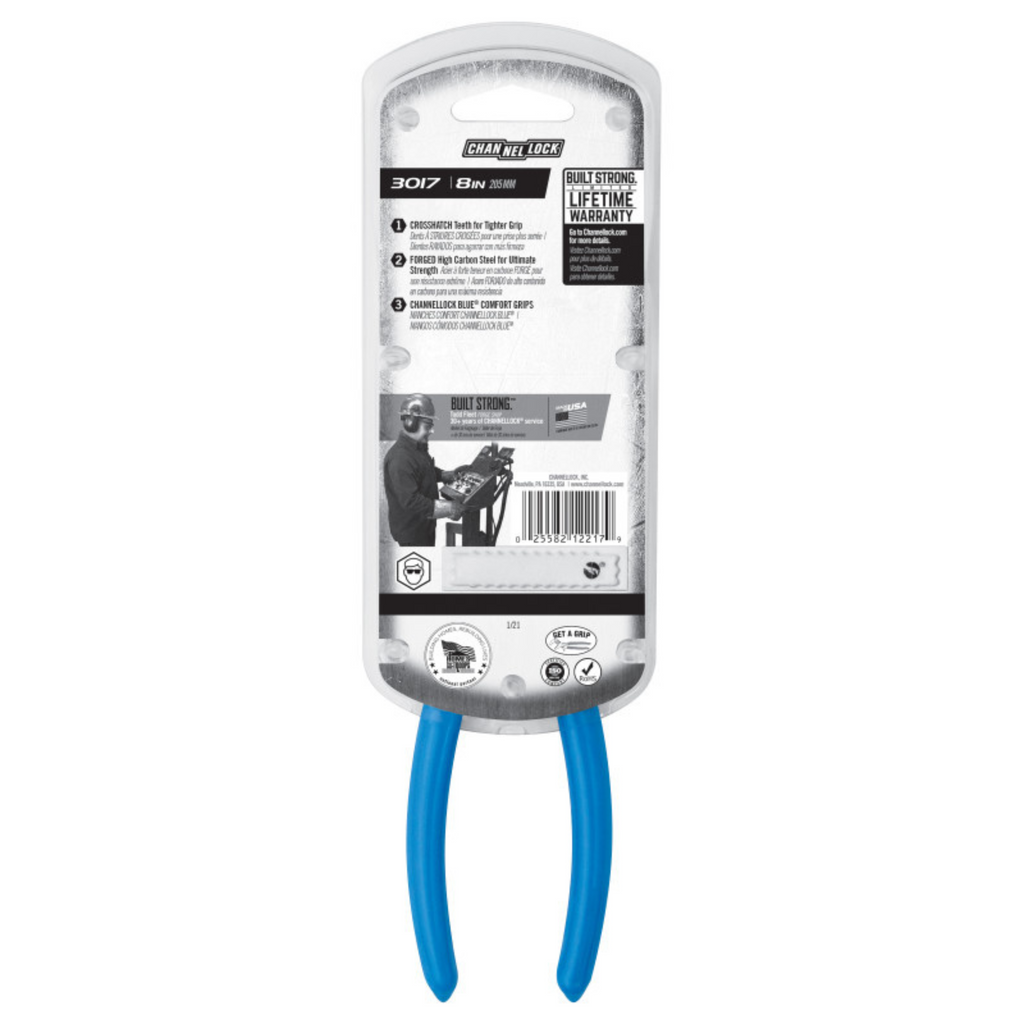 Channellock 8-Inch Long Nose Pliers: Precision and Control for Every Task