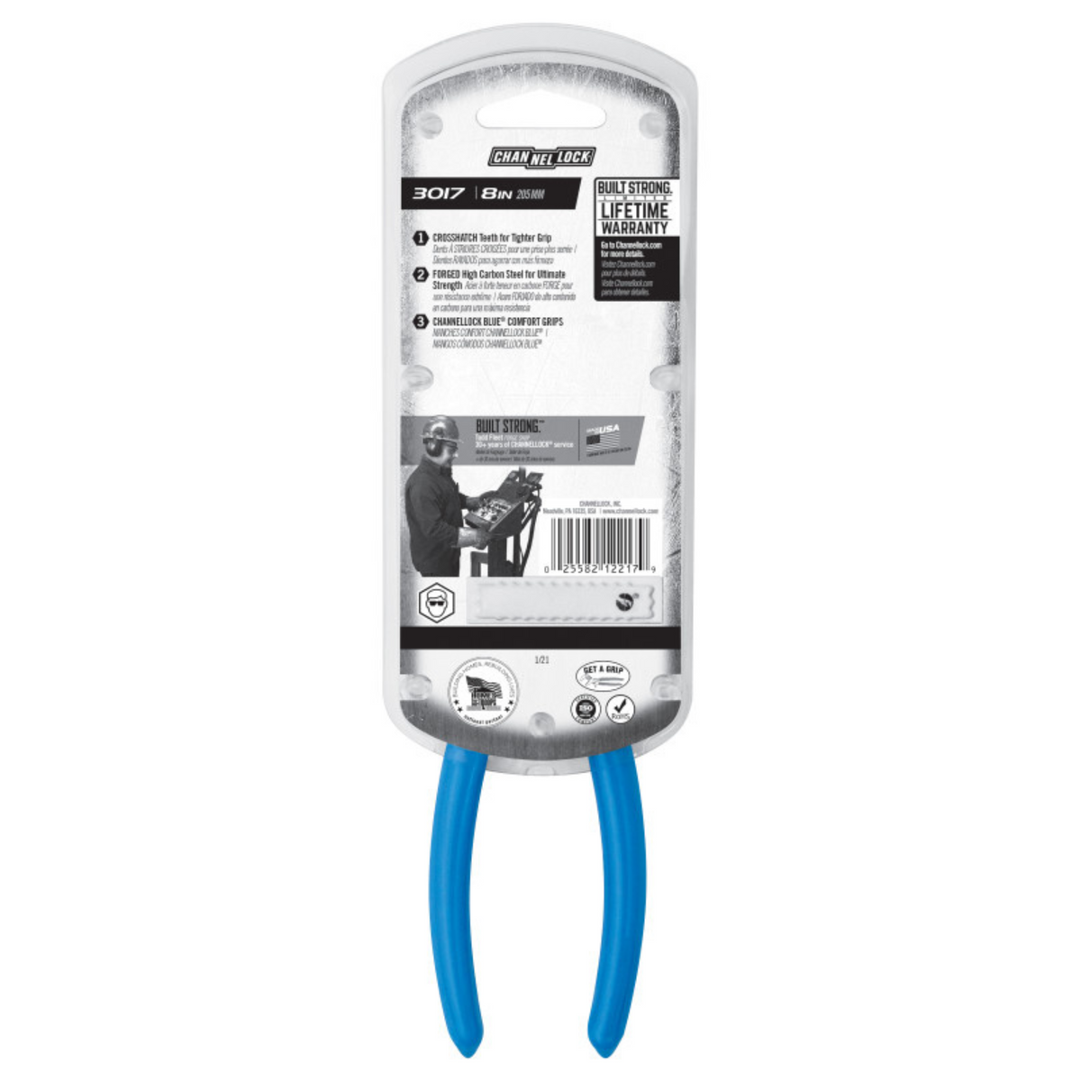 Channellock 8-Inch Long Nose Pliers: Precision and Control for Every Task