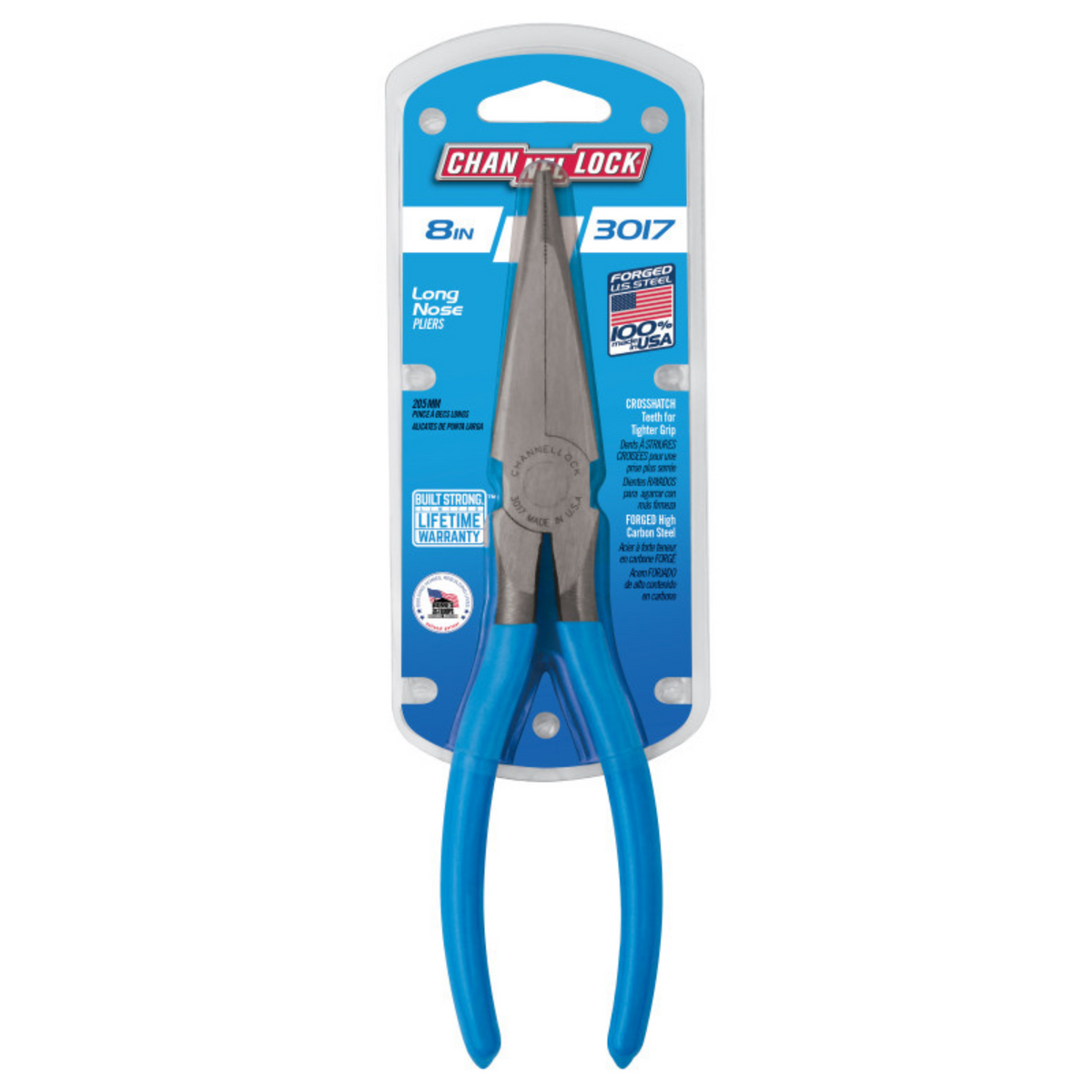 Channellock 8-Inch Long Nose Pliers: Precision and Control for Every Task