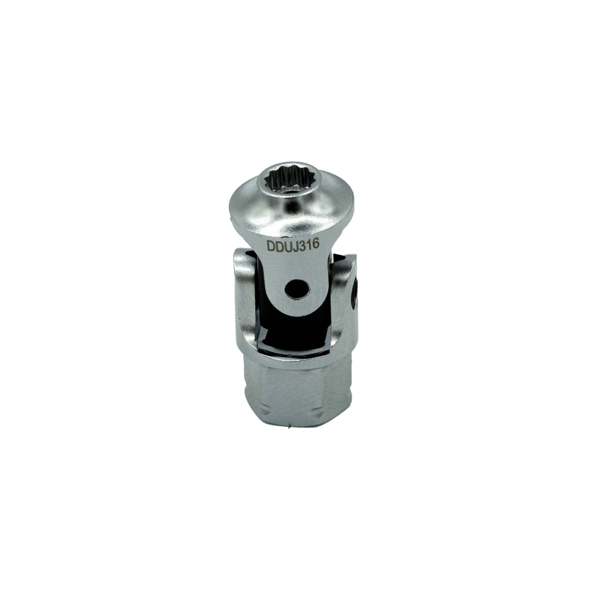 VIM Tools - Dual Drive Stubby UJ SAE 12-Point Socket Set – 1/4" x 11mm Drive (3/16" - 9/16")