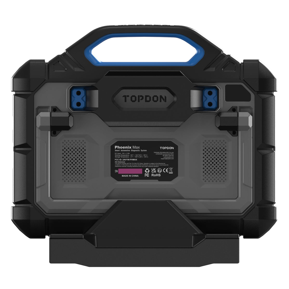 TOPDON 13.3" OE-Level Scan Tool, Docking Station & 4 Ch Oscilloscope - Ridge Toolbox