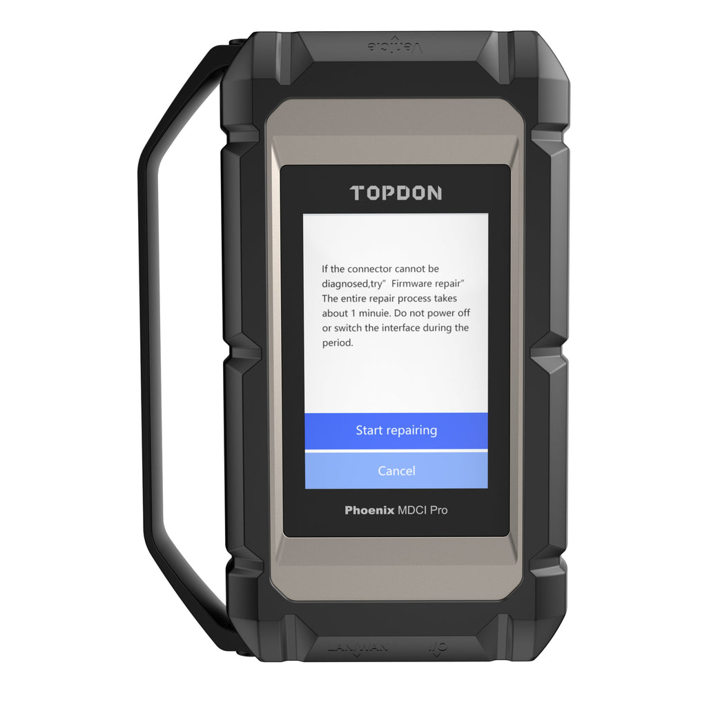 TOPDON 13.3" OE-Level Scan Tool, Docking Station & 4 Ch Oscilloscope - Ridge Toolbox