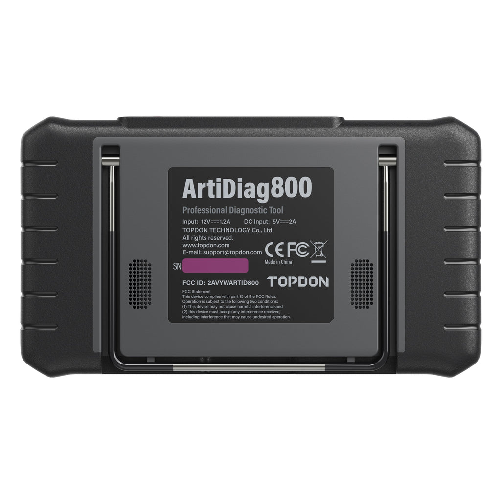 TOPDON Scan Tool 7" Tablet w/28 Service Functions - Ridge Toolbox