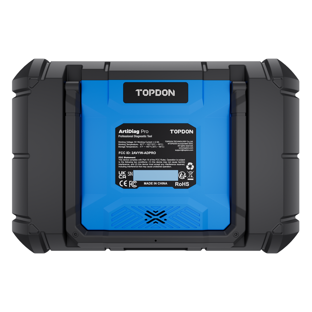 TOPDON 7" Scan Tool w/Service Functions & Bi-Directional Controls - Ridge Toolbox