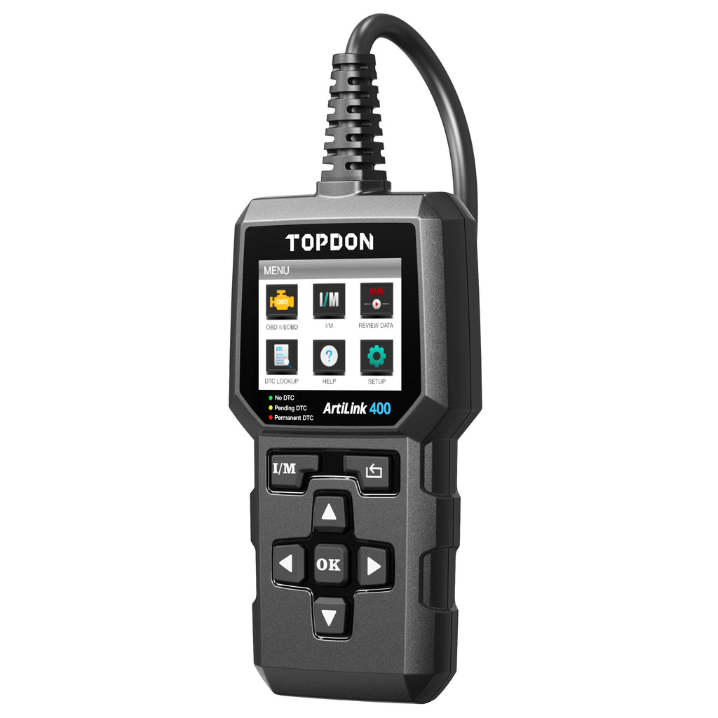 TOPDON Code Reader - 2.4" Screen & Data Graphing - Ridge Toolbox