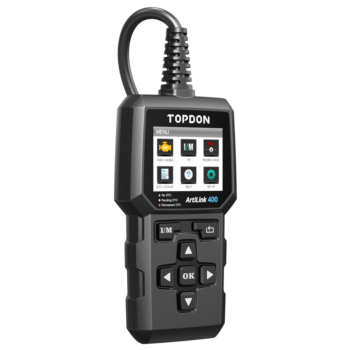 TOPDON Code Reader - 2.4" Screen & Data Graphing - Ridge Toolbox