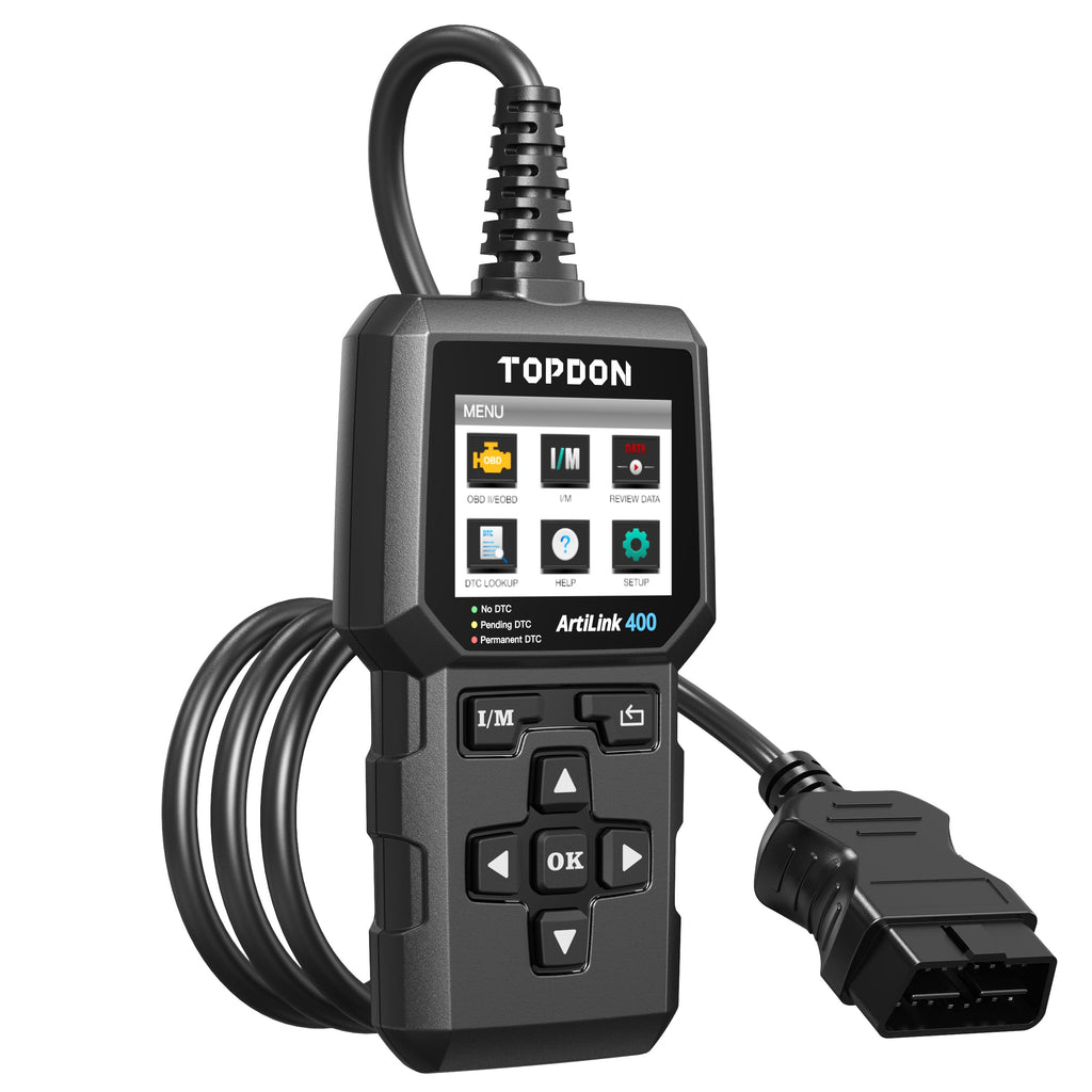 TOPDON Code Reader - 2.4" Screen & Data Graphing - Ridge Toolbox