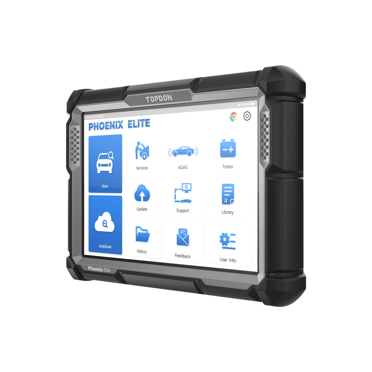 TOPDON 10.1" OE-Level Scan Tool, Cloud-Based Programming, CANFD - Ridge Toolbox