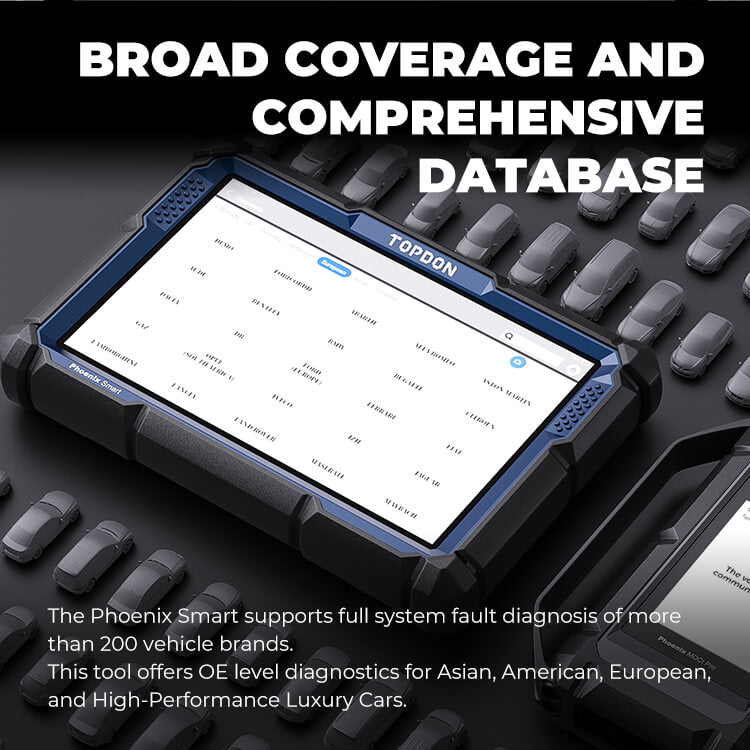 TOPDON 10.1" OE-Level Scan Tool, Cloud-Based Programming, Adv Protocols - Ridge Toolbox