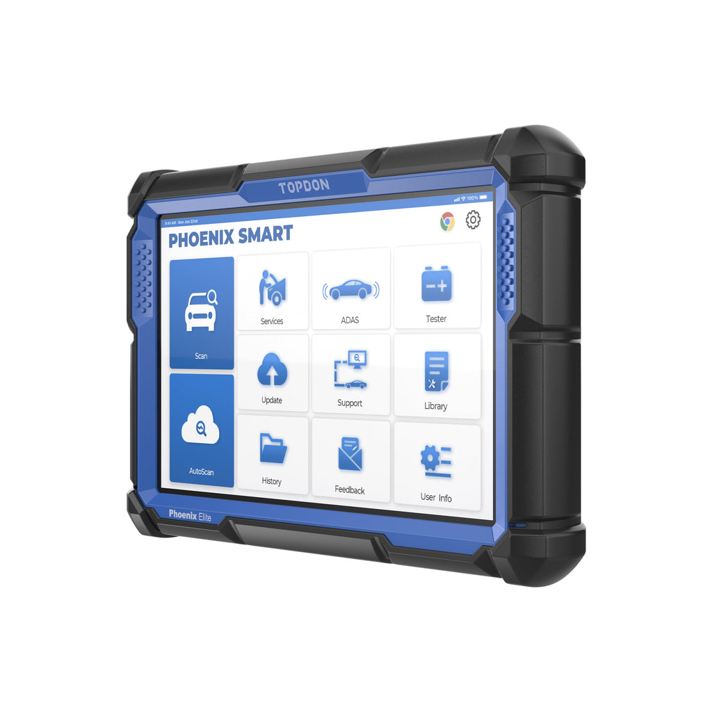 TOPDON 10.1" OE-Level Scan Tool, Cloud-Based Programming, Adv Protocols - Ridge Toolbox