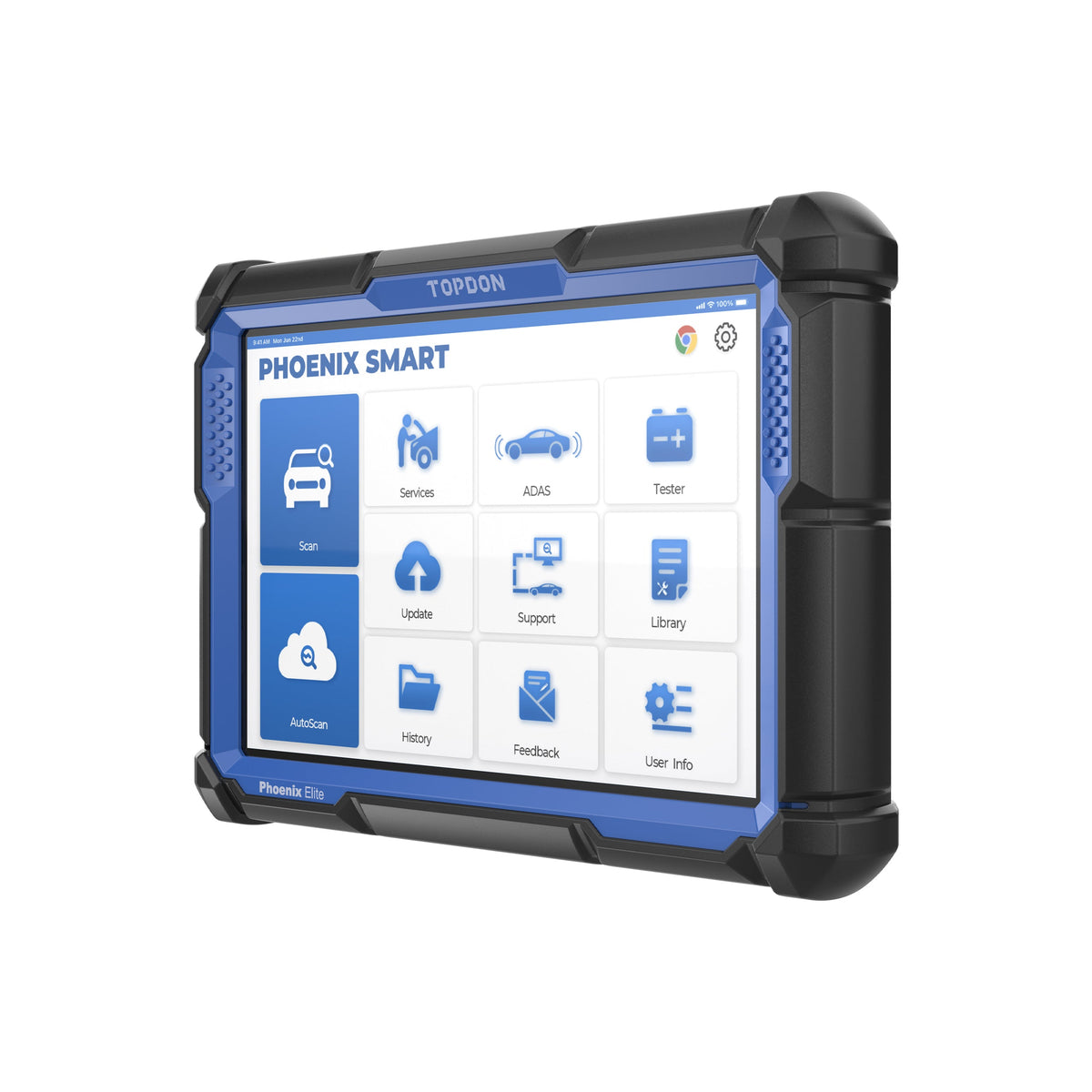 TOPDON 10.1" OE-Level Scan Tool, Cloud-Based Programming, Adv Protocols - Ridge Toolbox