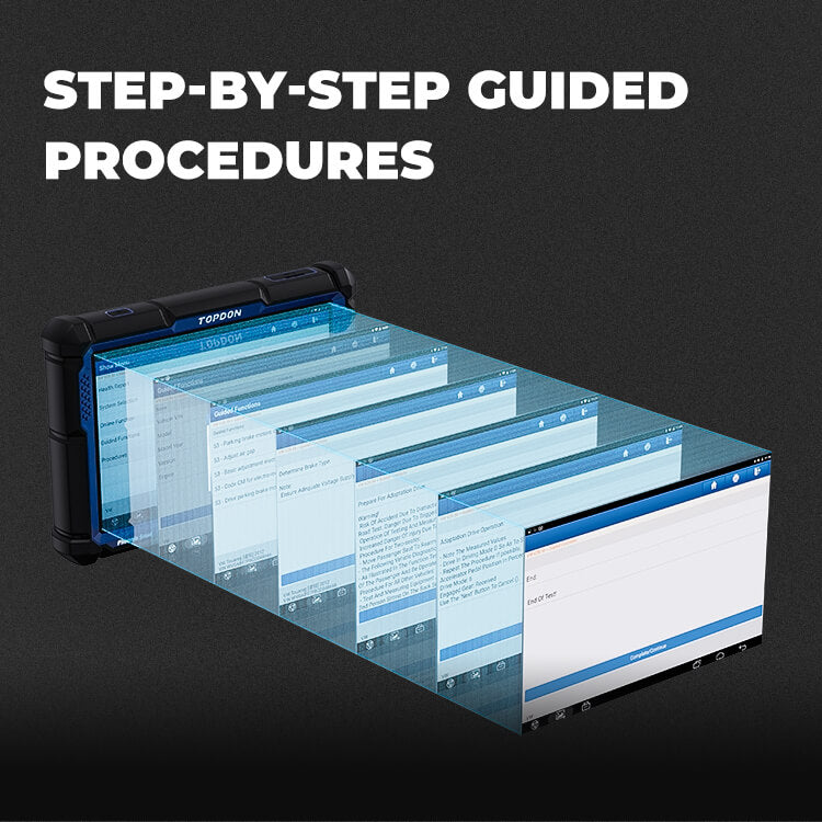 TOPDON 10.1" OE-Level Scan Tool, Cloud-Based Programming, Adv Protocols - Ridge Toolbox