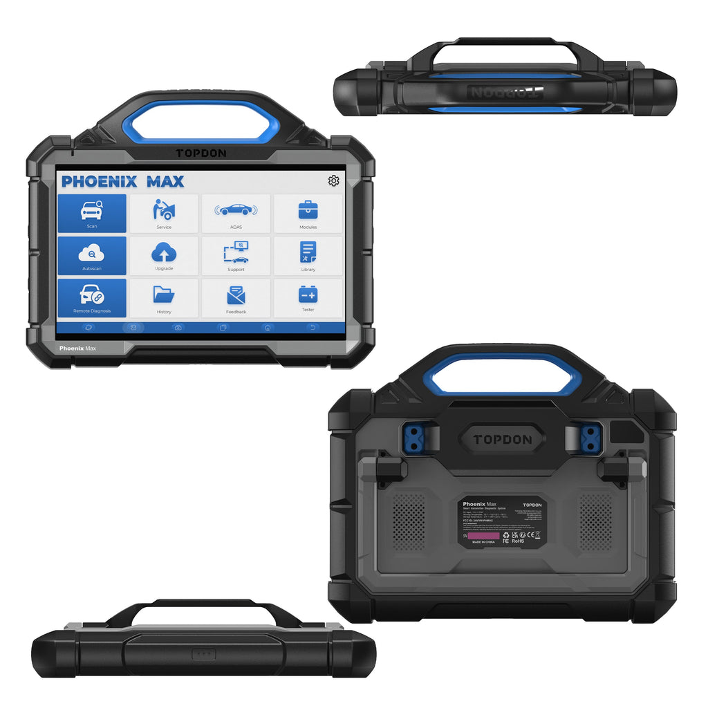 TOPDON 13.3" OE-Level Scan Tool, Docking Station, Cloud-Based Programming - Ridge Toolbox