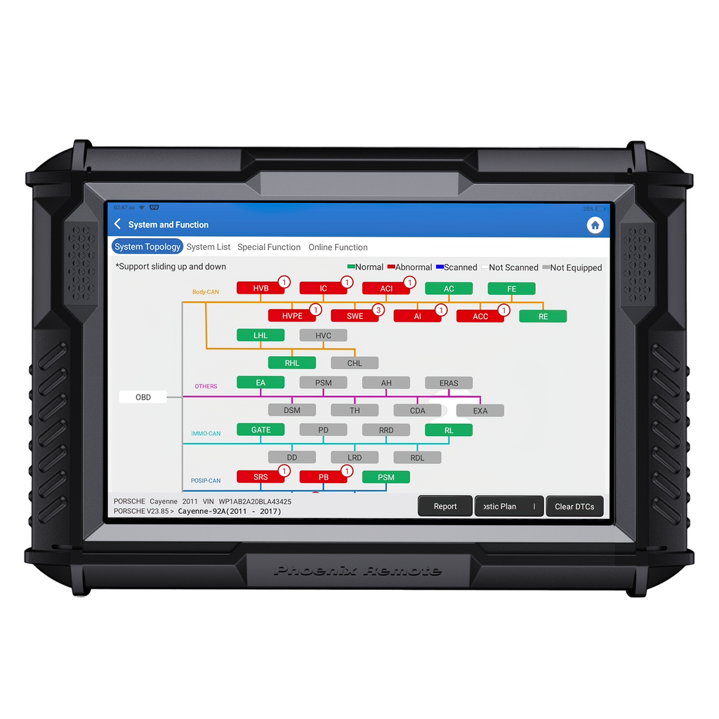 TOPDON 10.1" OE-Level Scan Tool Remote Programming, Cloud-Based Programming - Ridge Toolbox