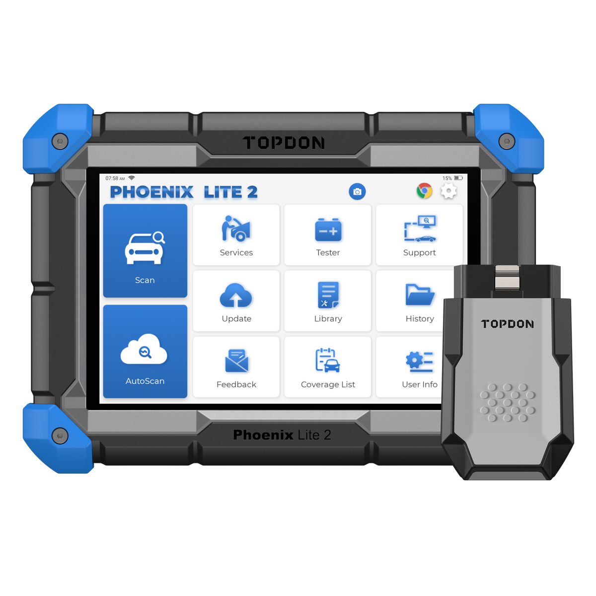 TOPDON Immobilizer Box & Key Programmer for Phoneix Line, EEPROM - Ridge Toolbox