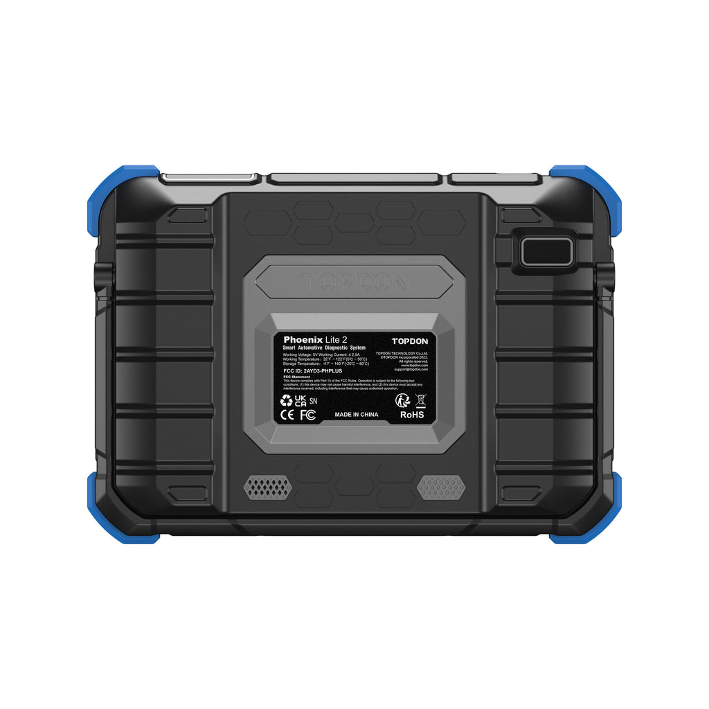 TOPDON 8" OE-Level Scan Tool, Service Functions, Bi-Directional Controls - Ridge Toolbox
