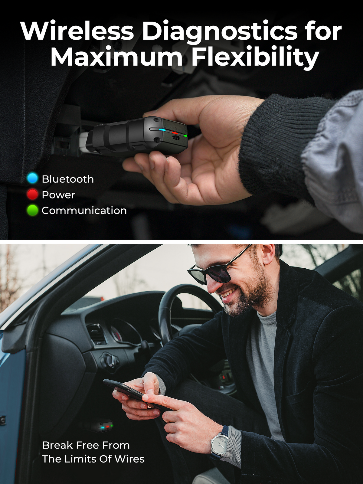 TOPDON Pocket-Size Bluetooth Scan Tool w/Bi-Directional Controls - Ridge Toolbox