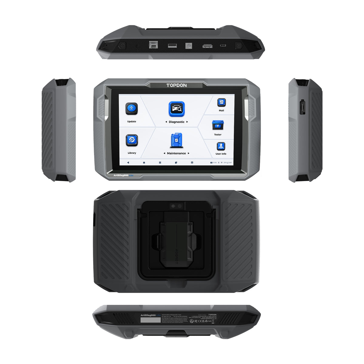TOPDON 8" Scan Tool Full System Diagnostics - Ridge Toolbox