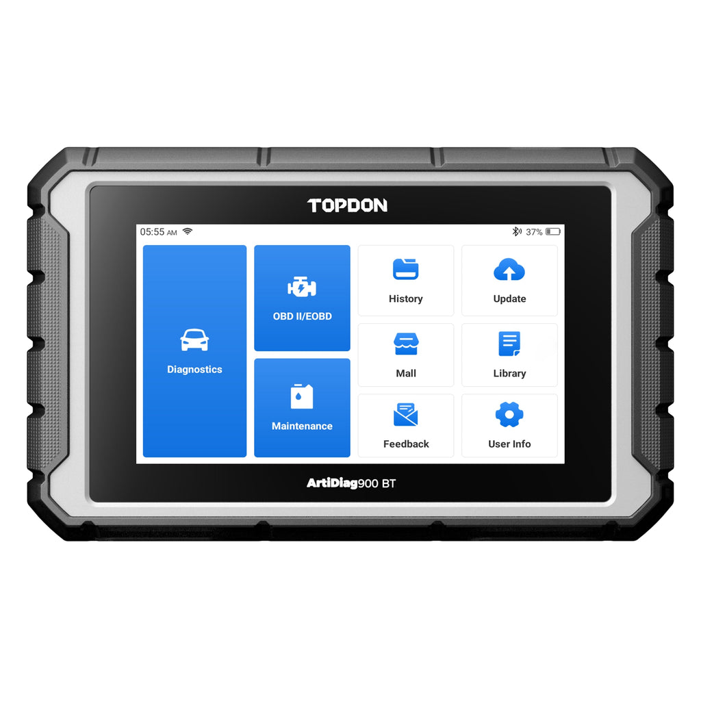 TOPDON 7" Bluetooth Scan Tool w/Serv Functions & Bi-Directional - Ridge Toolbox