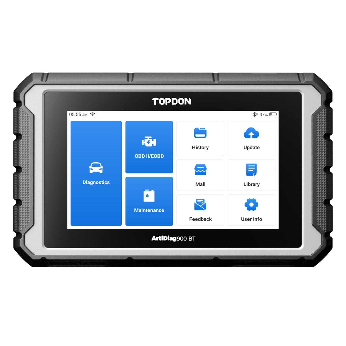 TOPDON 7" Bluetooth Scan Tool w/Serv Functions & Bi-Directional - Ridge Toolbox