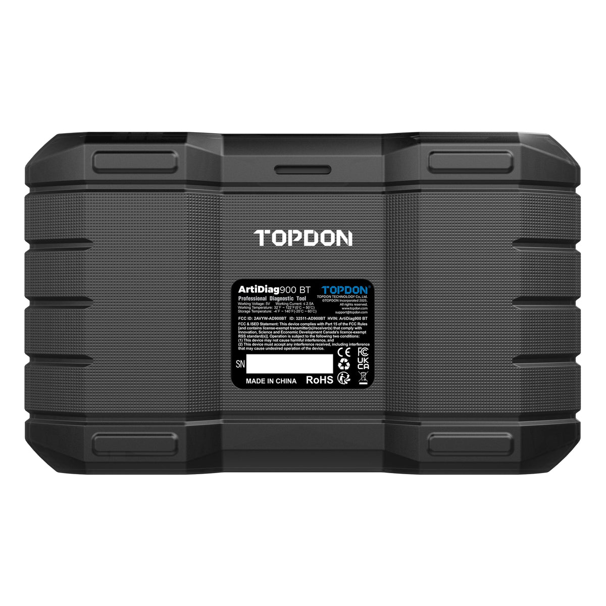 TOPDON 7" Bluetooth Scan Tool w/Serv Functions & Bi-Directional - Ridge Toolbox