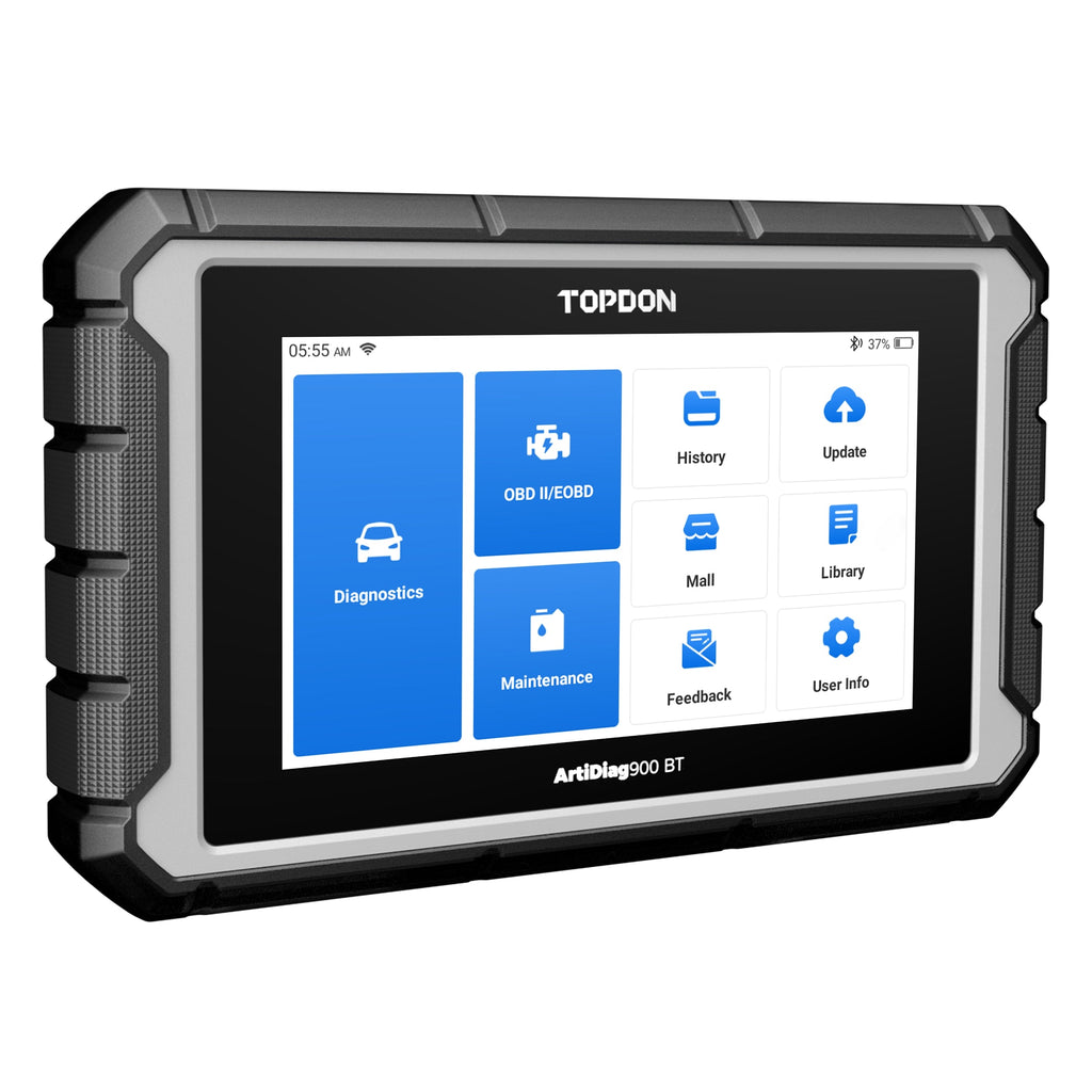 TOPDON 7" Bluetooth Scan Tool w/Serv Functions & Bi-Directional - Ridge Toolbox