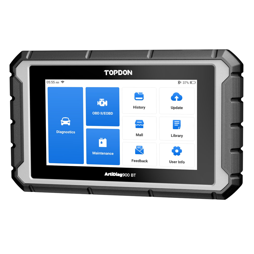 TOPDON 7" Bluetooth Scan Tool w/Serv Functions & Bi-Directional - Ridge Toolbox