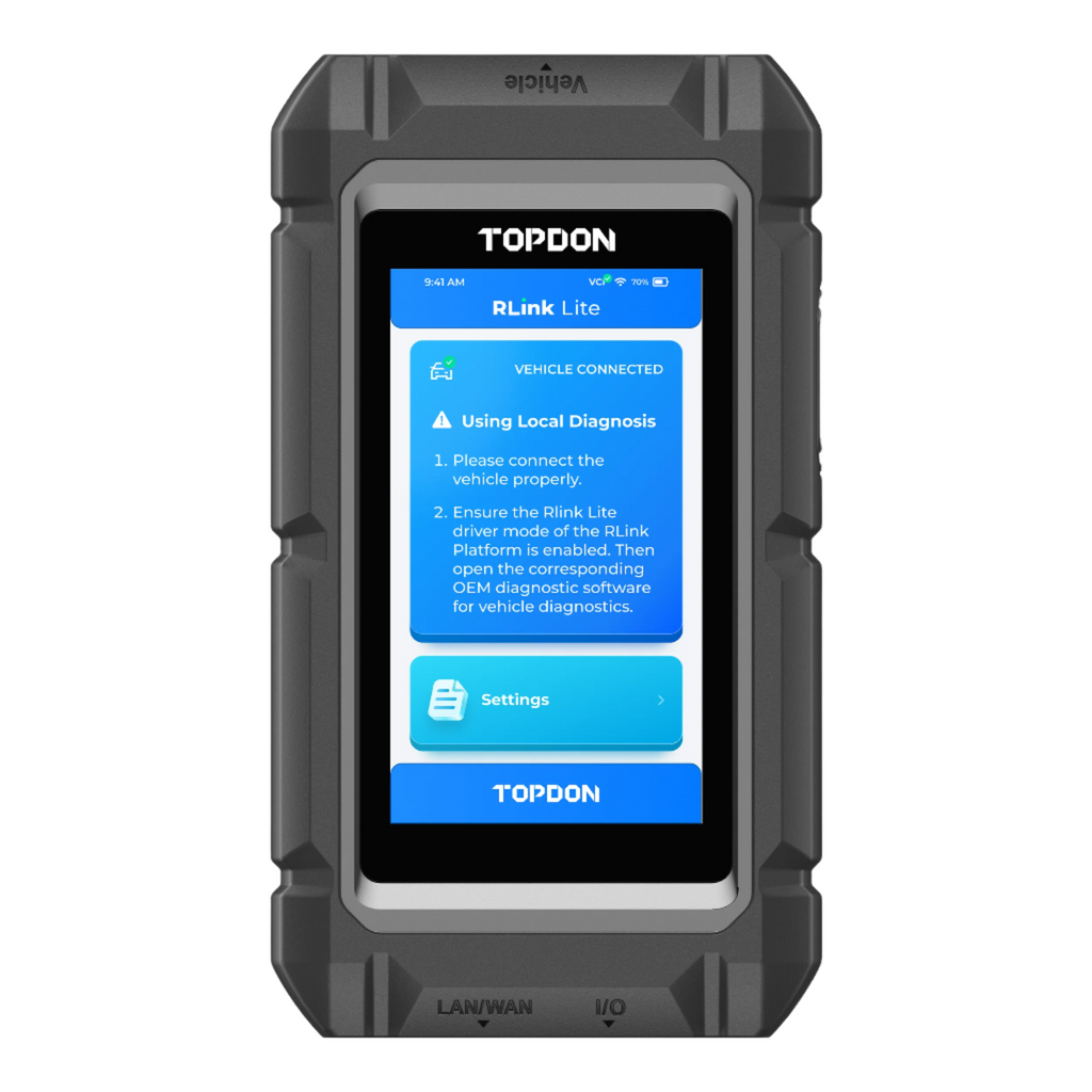 TOPDON J2534 Compliant Passthrough Programming Device - Ridge Toolbox