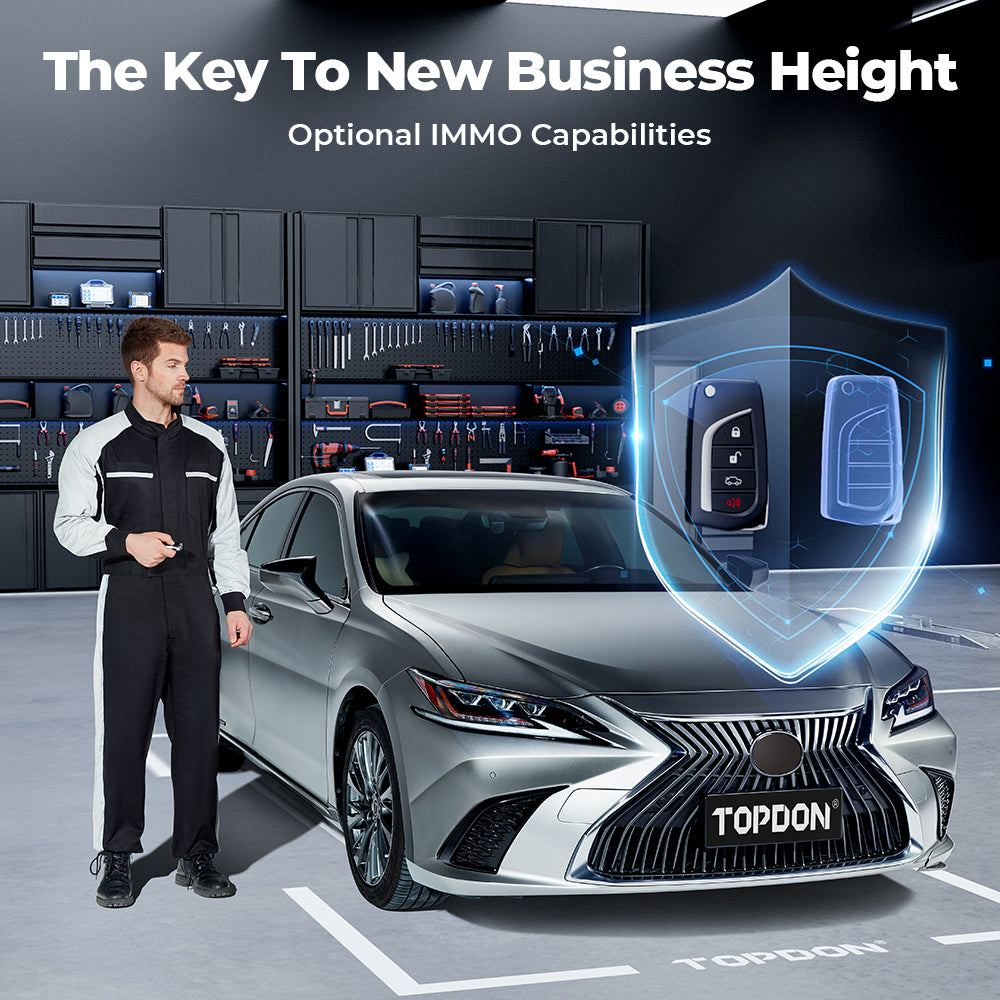 TOPDON Pocket-Size Bluetooth Scan Tool w/ Bi-Directional Controls - Ridge Toolbox