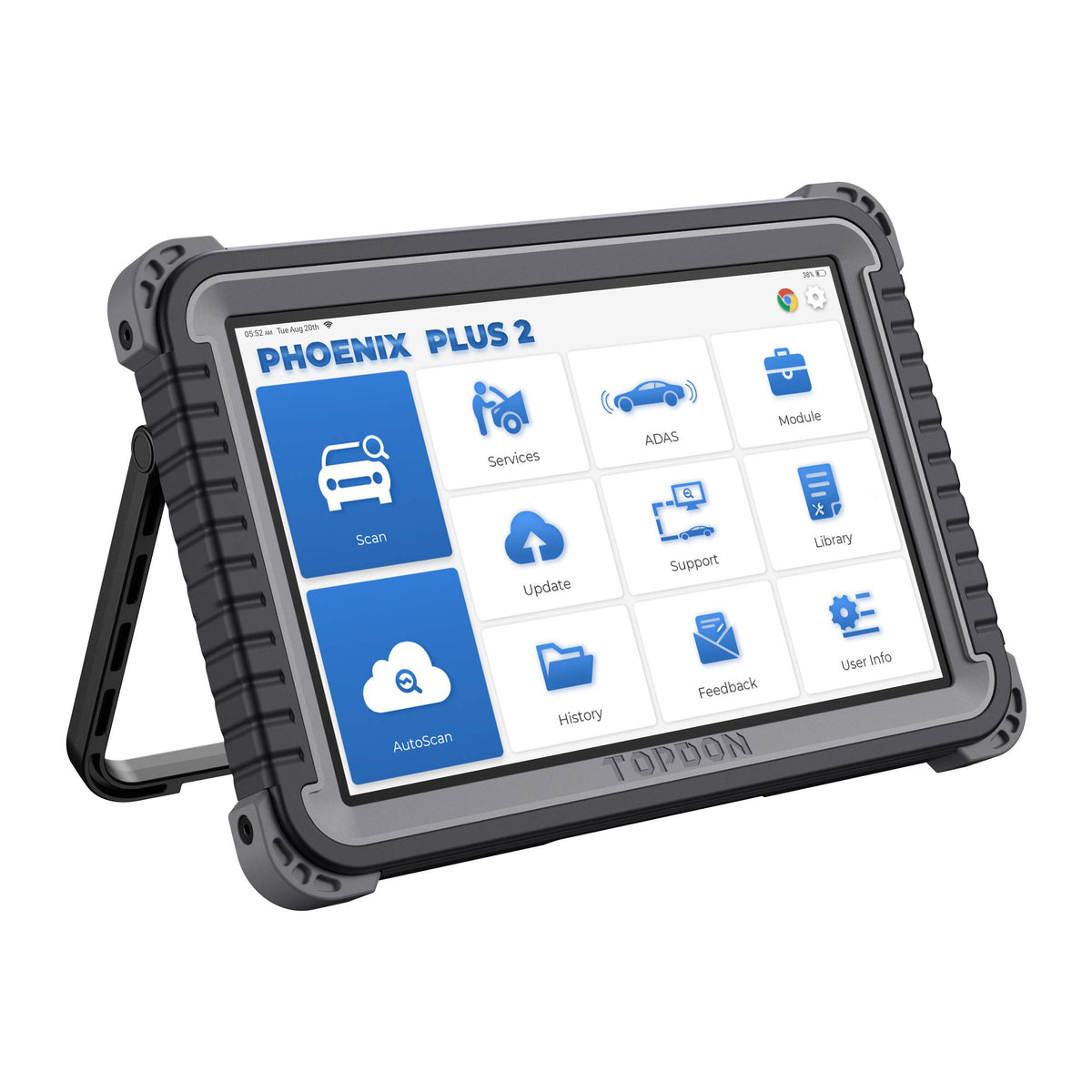 TOPDON 10.1" OE-Level Scan Tool w/Service Functions, Bi-Directional - Ridge Toolbox