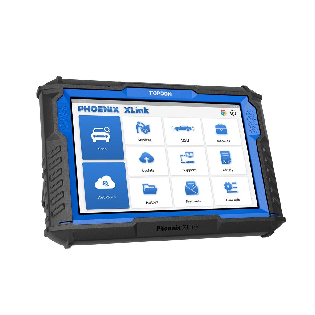 TOPDON 10.1" OE-Level Scan Tool, Cloud-Based Programming, Adv Proto - Ridge Toolbox
