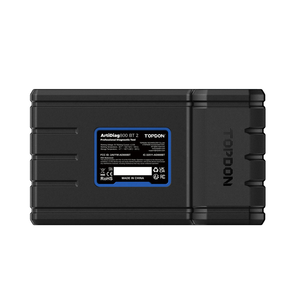 TOPDON 6" Bluetooth Scan Tool w/Service Functions & CAN-FD - Ridge Toolbox