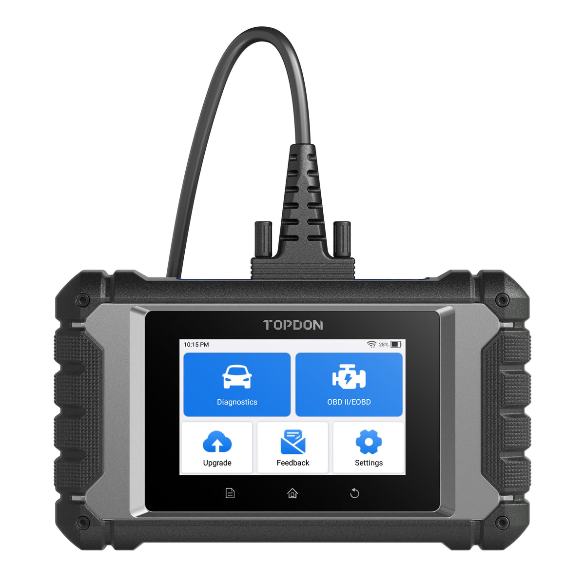 TOPDON 4" Scan Tool for Euro Vehicles, ECU Coding, Free Updates - Ridge Toolbox