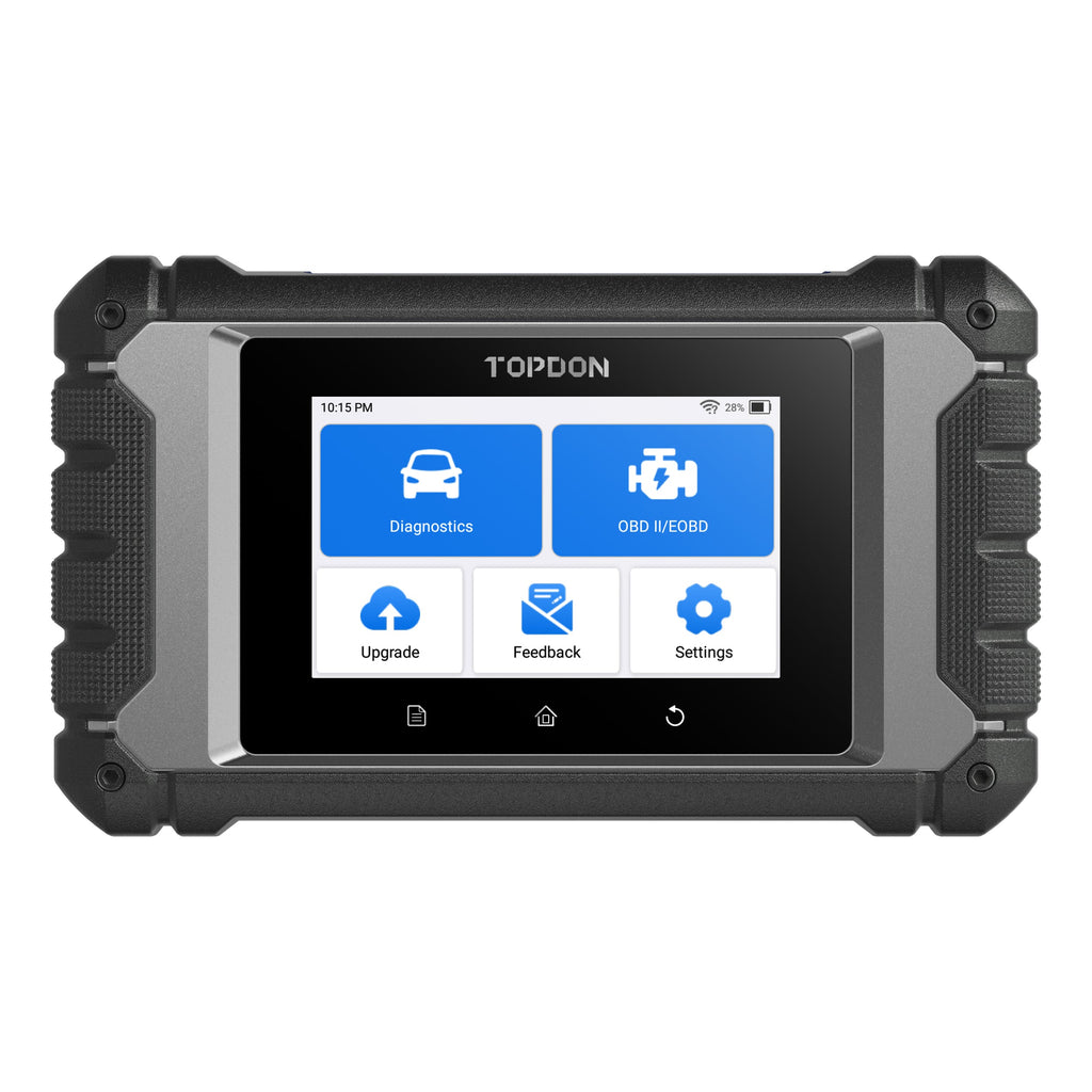 TOPDON 4" Scan Tool for Euro Vehicles, ECU Coding, Free Updates - Ridge Toolbox