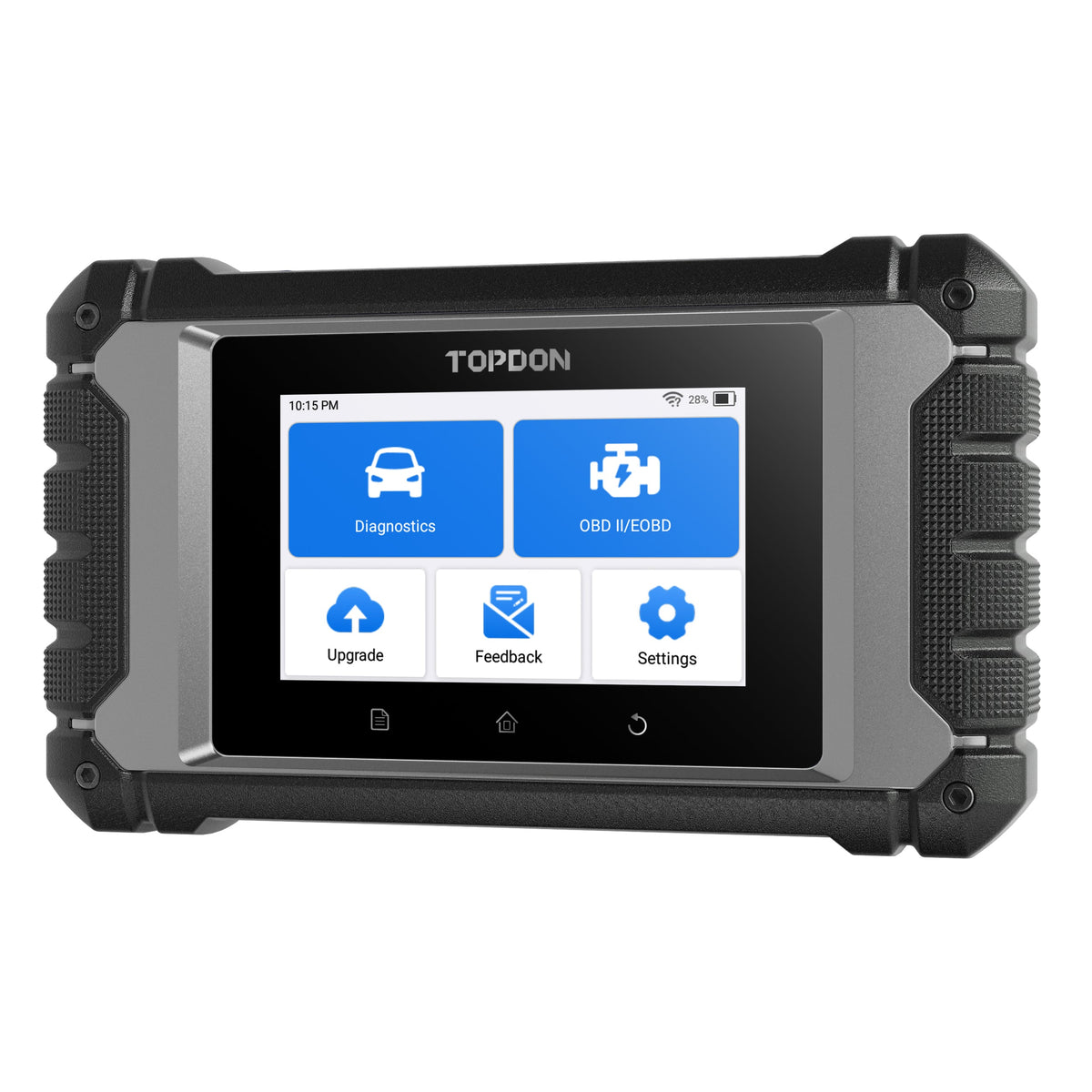 TOPDON 4" Scan Tool for Euro Vehicles, ECU Coding, Free Updates - Ridge Toolbox