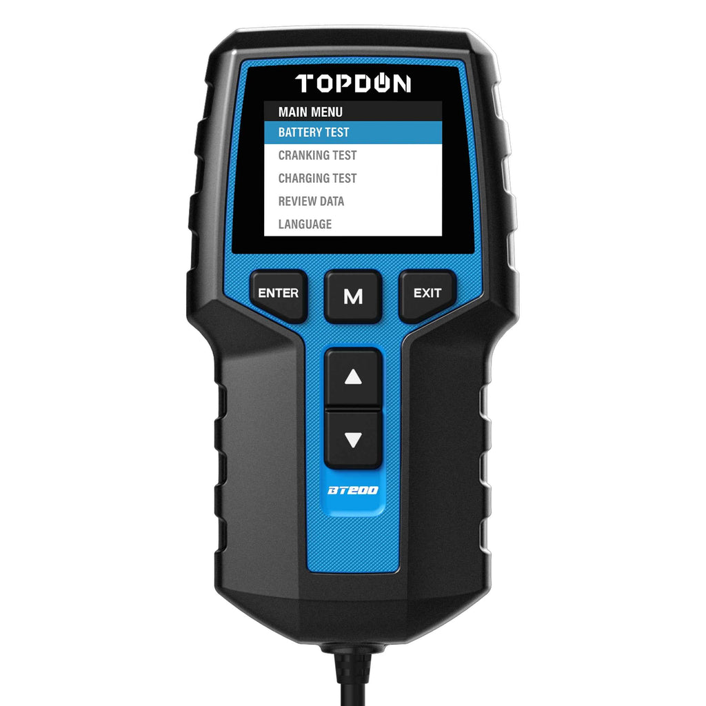 TOPDON 12V Battery & 12V/24V System Tester - Ridge Toolbox