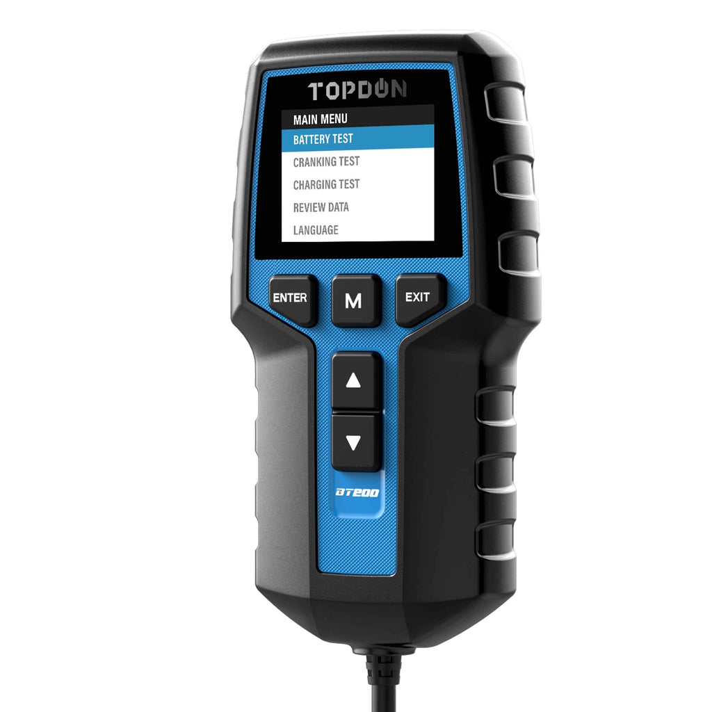 TOPDON 12V Battery & 12V/24V System Tester - Ridge Toolbox