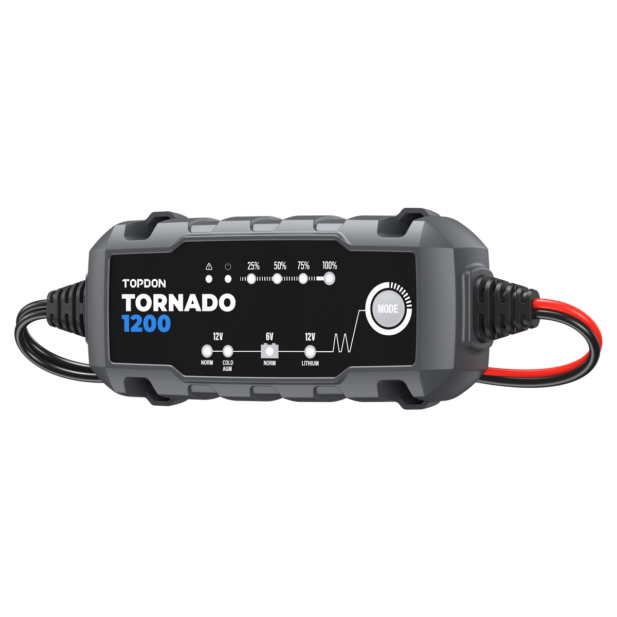 TOPDON 1.2A Smart Battery Charger - Ridge Toolbox