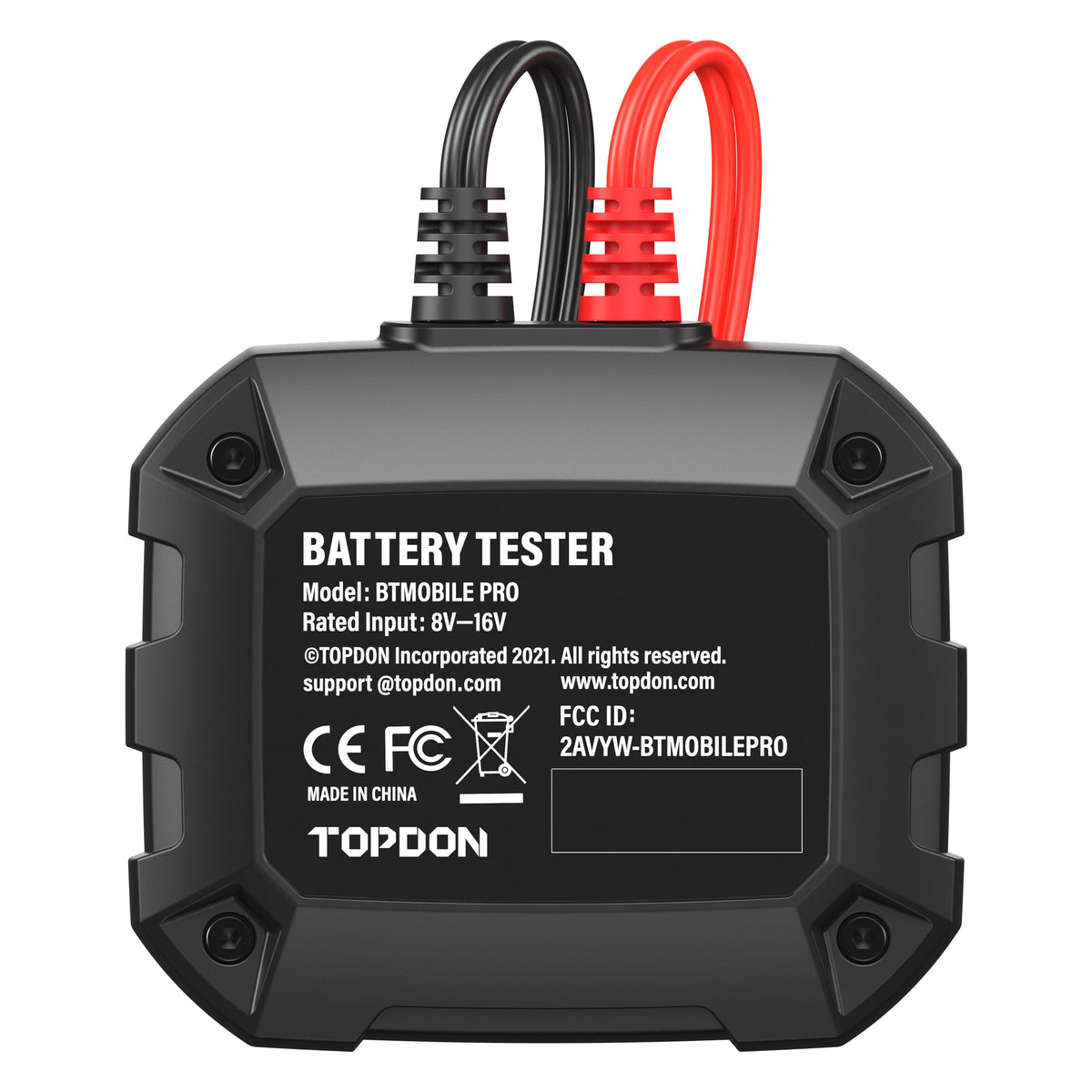 TOPDON 12V Bluetooth Battery and 12V/24V System Tester - Ridge Toolbox