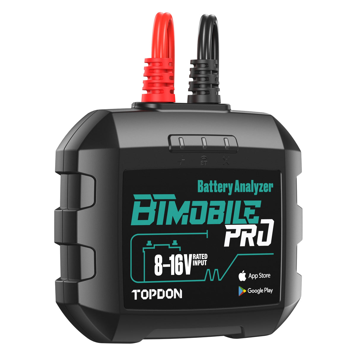 TOPDON 12V Bluetooth Battery and 12V/24V System Tester - Ridge Toolbox