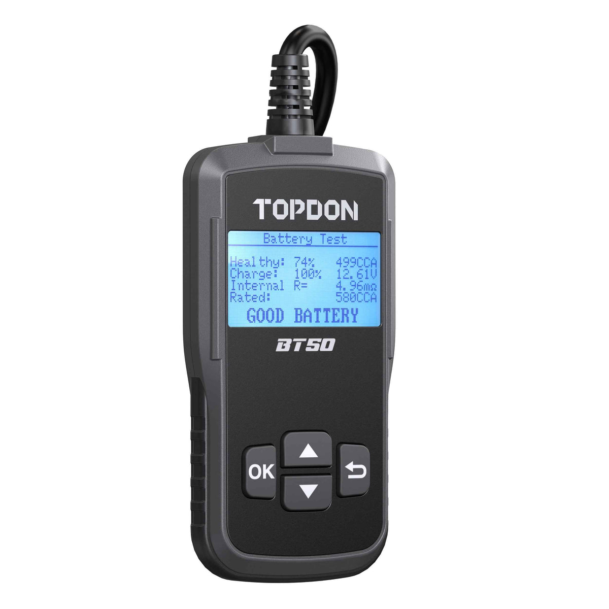 TOPDON Battery, Charging & Cranking System Tester - Ridge Toolbox