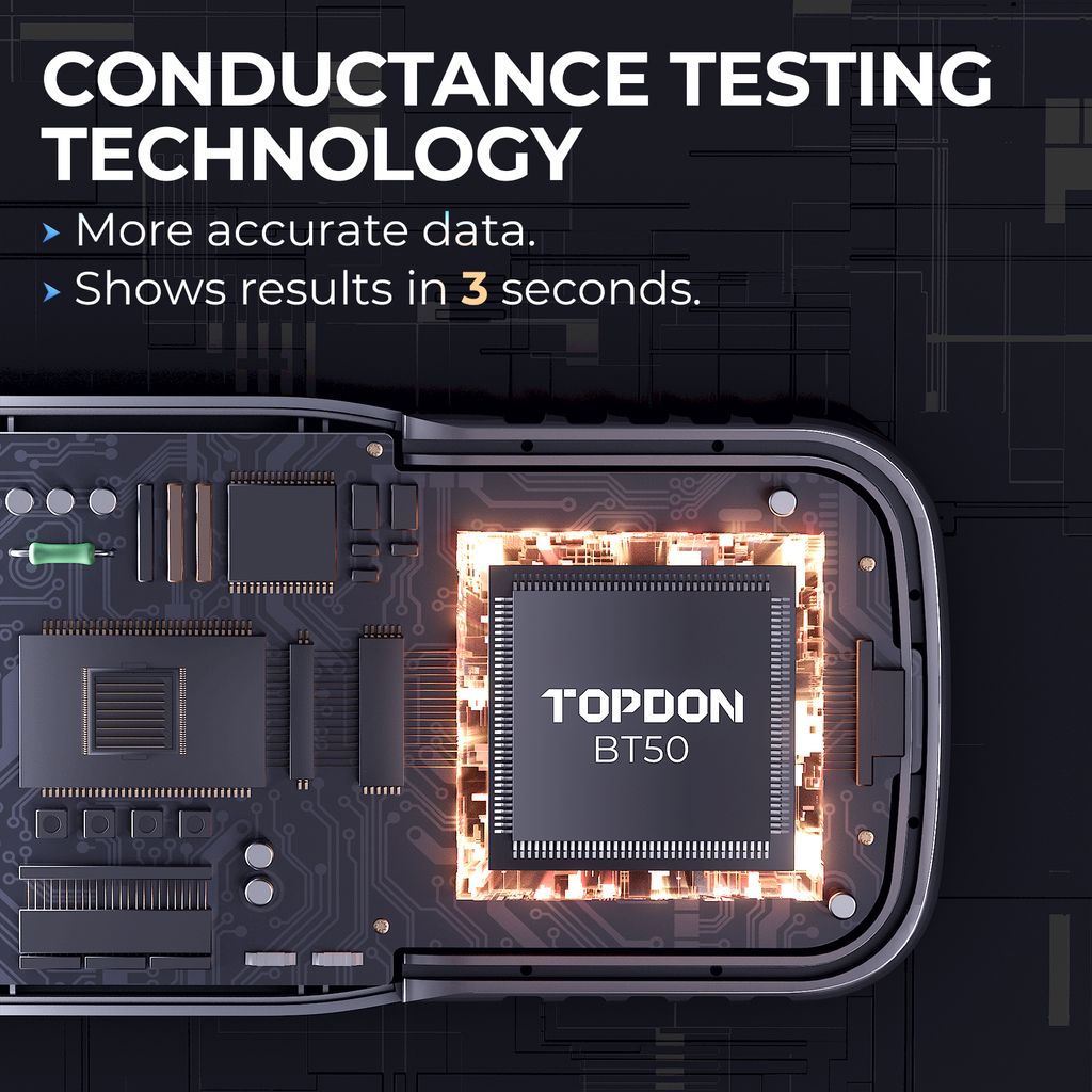TOPDON Battery, Charging & Cranking System Tester - Ridge Toolbox