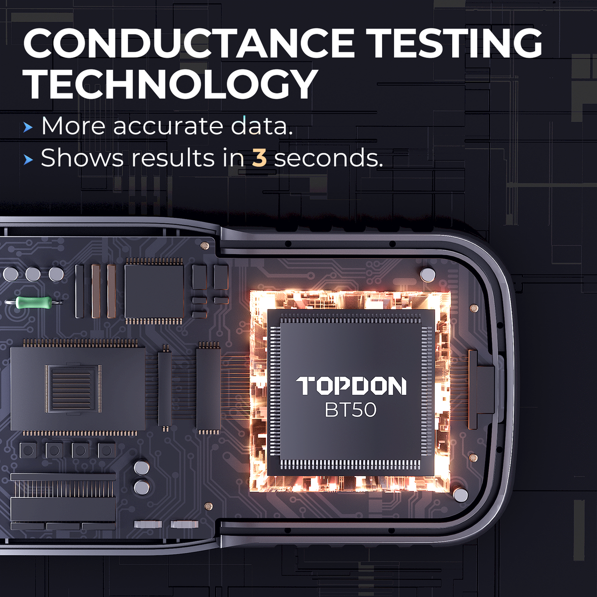 TOPDON Battery, Charging & Cranking System Tester - Ridge Toolbox
