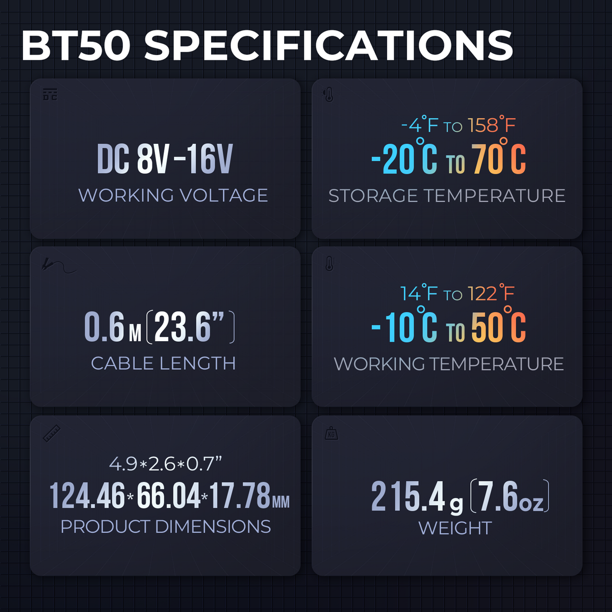 TOPDON Battery, Charging & Cranking System Tester - Ridge Toolbox