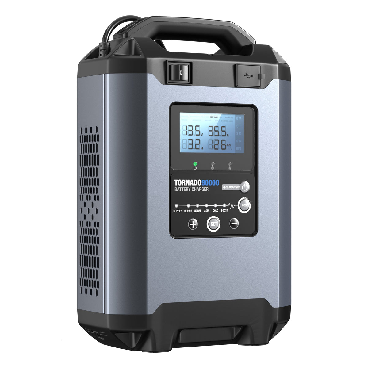 TOPDON 90A Stable Power Supply & Smart Charger 12V/24V - Ridge Toolbox